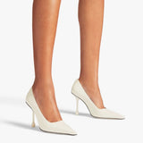 lxia 95 Latte Patent Leather Pumps