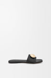 loewe Pebble slide in soft calfskin