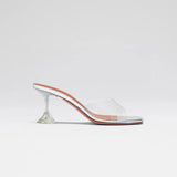 Lupita Glass Slipper 70 Transparent PVC