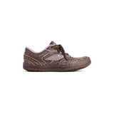 Women's Hamptons Medium Worn-out Sneaker in Brown/lilac