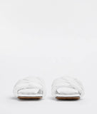 Lido Flat Sandal Optic white