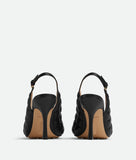 Padded Slingback Sandal Black