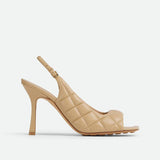 Padded Slingback Sandal Cane sugar