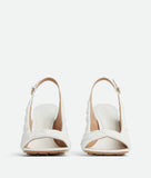 Padded Slingback Sandal Optic white