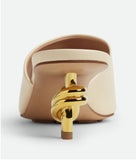 Knot Mule Sea salt white