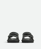 Jack Flat Sandal Ardoise black