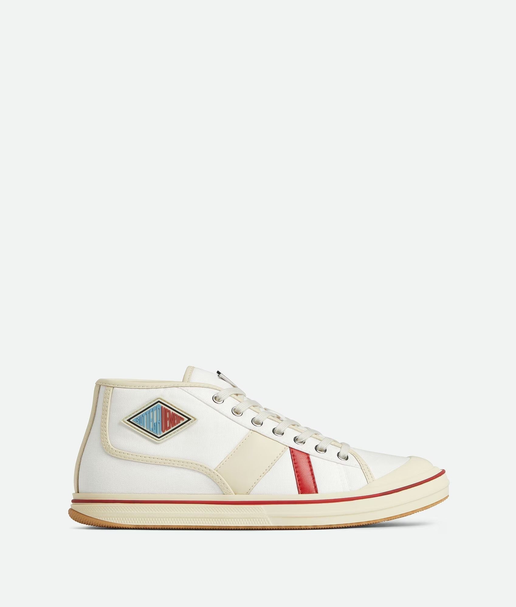 Bottega Veneta  Male Female Eliot Sneaker White/sea salt