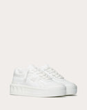 ONE STUD XL TRAINER IN NAPPA LEATHER WHITE