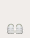 OPEN SNEAKER IN CALFSKIN LEATHER WHITE