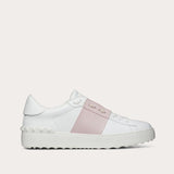 OPEN SNEAKER IN CALFSKIN LEATHER WHITE
