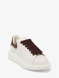 Women's Oversized Sneaker in Off-White/bordeaux