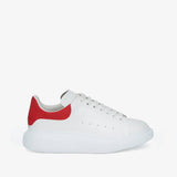 Men's Oversized Sneaker in White/lust Red