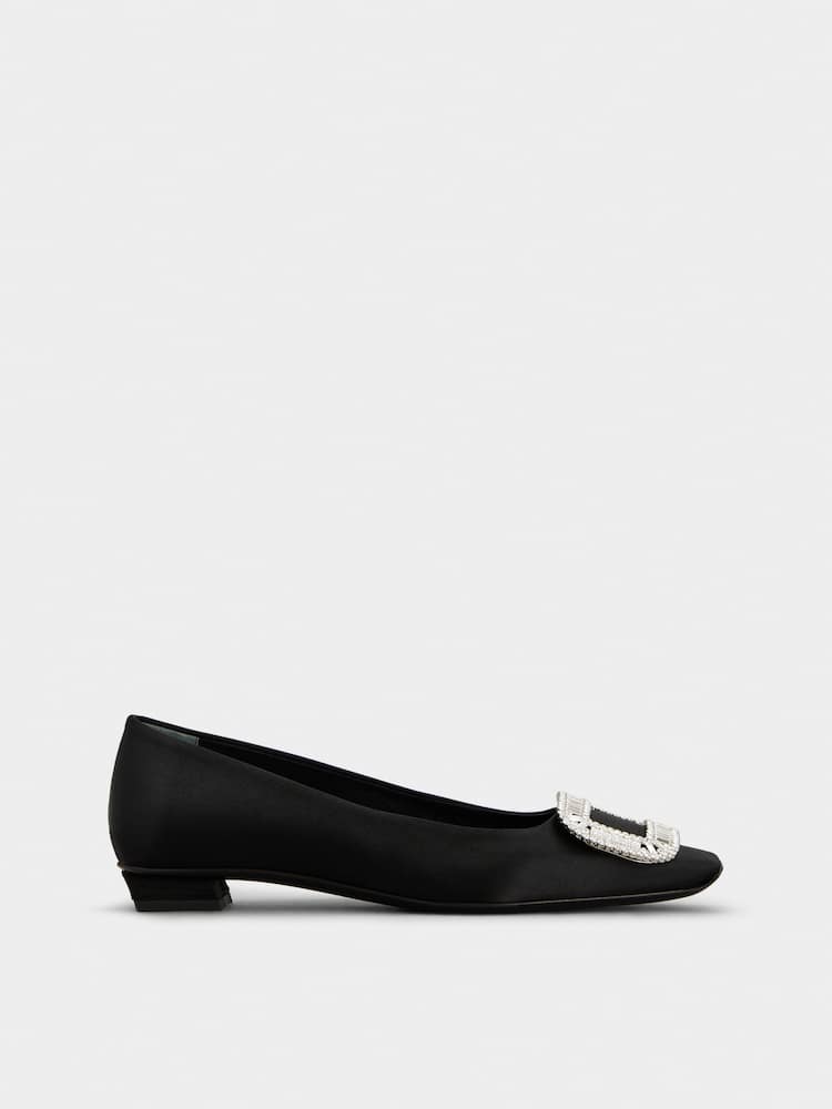 rogervivier Belle Vivier Ballerinas in satin