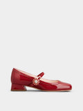 Vivier Mary Janes in patent leather
