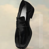 Tabi loafers black