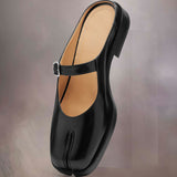 Tabi City Mary-Jane Mules black
