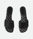 Padded Flat Sandal Nero black