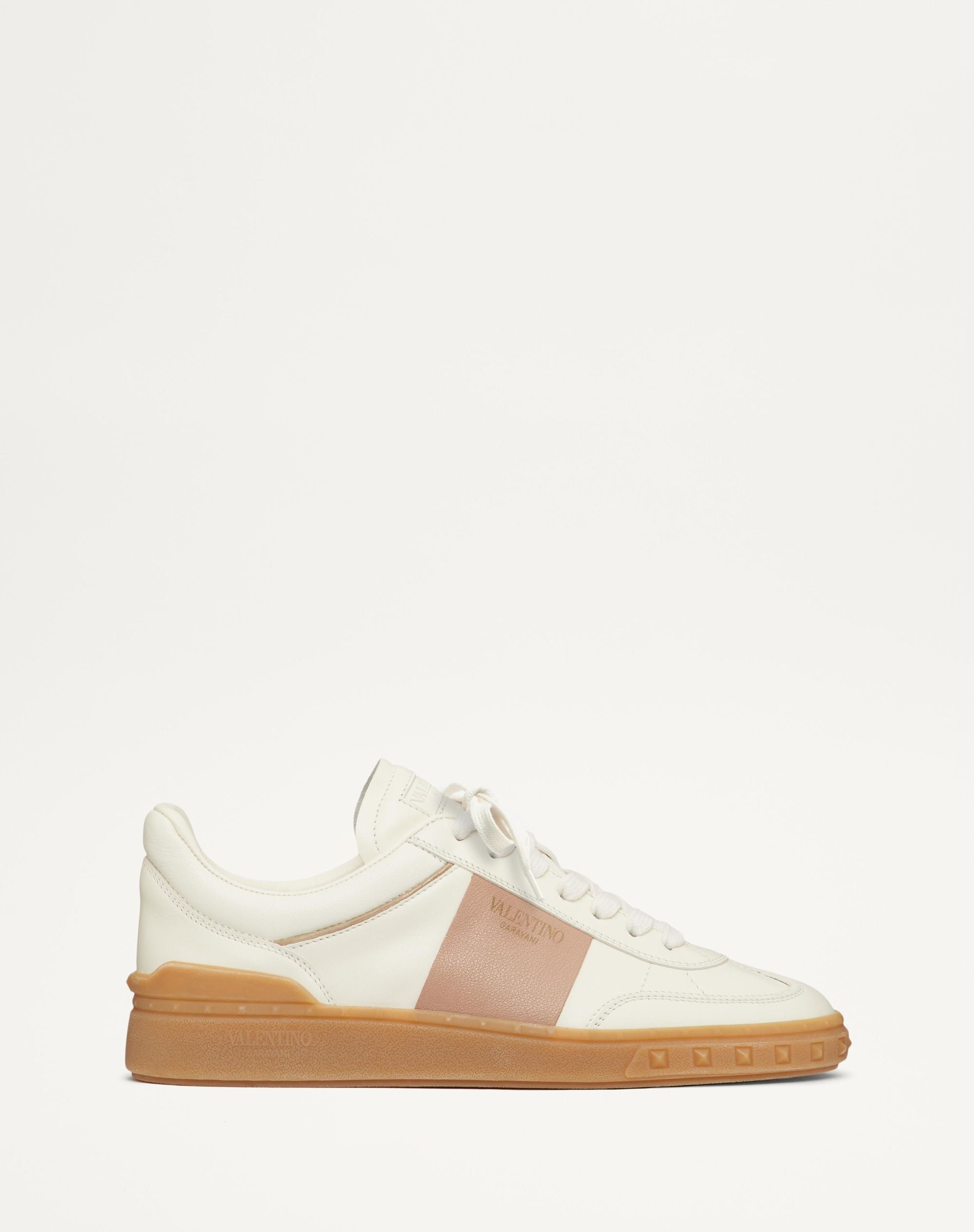 valentino Upvillage Sneaker In Calfskin Leather