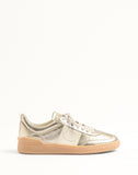  valentino Upvillage Trainer In Laminated Calfskin With Nappa Calfskin Leather Band