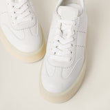 Leather sneakers