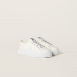 miumiu Denim sneakers with logo