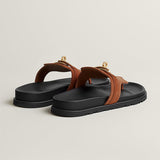 Empire sandal brun amourette