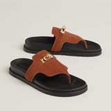 Empire sandal brun amourette