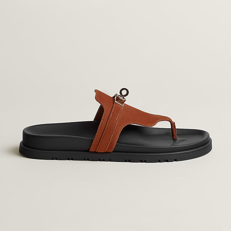   Empire sandal brun amourette