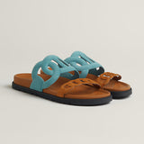   Extra sandal bleu min¨¦ral / naturel