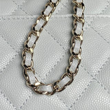 Dark Horse Kelly Long Handle Bag White