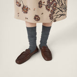 Ruches nappa leather loafers